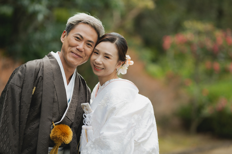 ラストはお二人の素敵な笑顔で♪