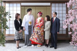 和装室内庭園！