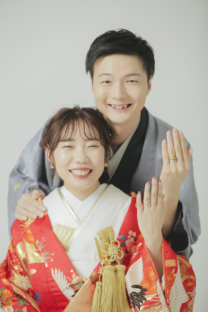 色打掛にチェンジ。