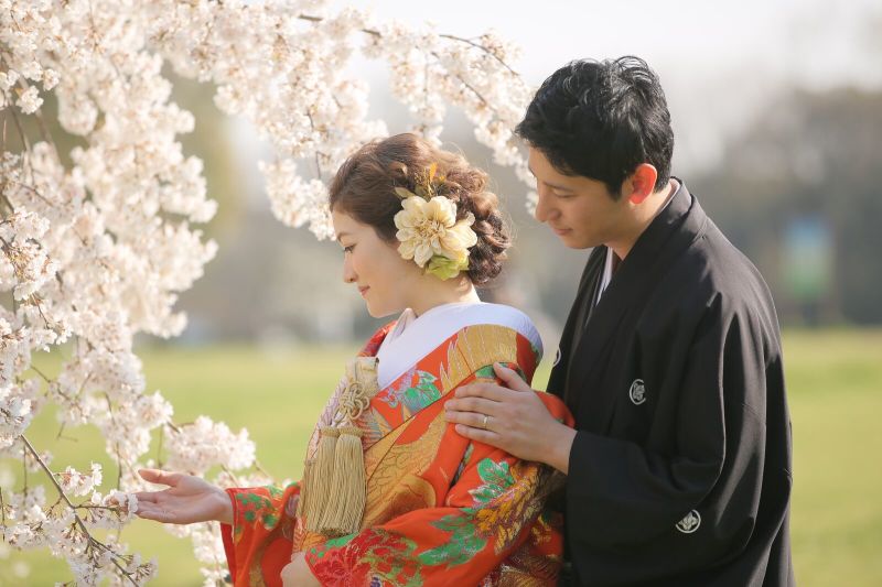 寄り添うお二人♪