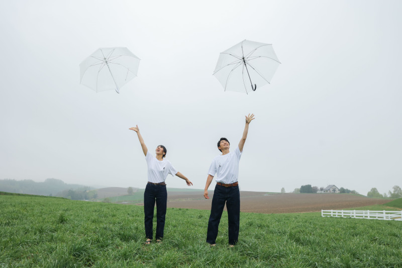雨の中でも楽しんじゃおう!