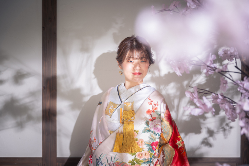和装撮影スタート!
