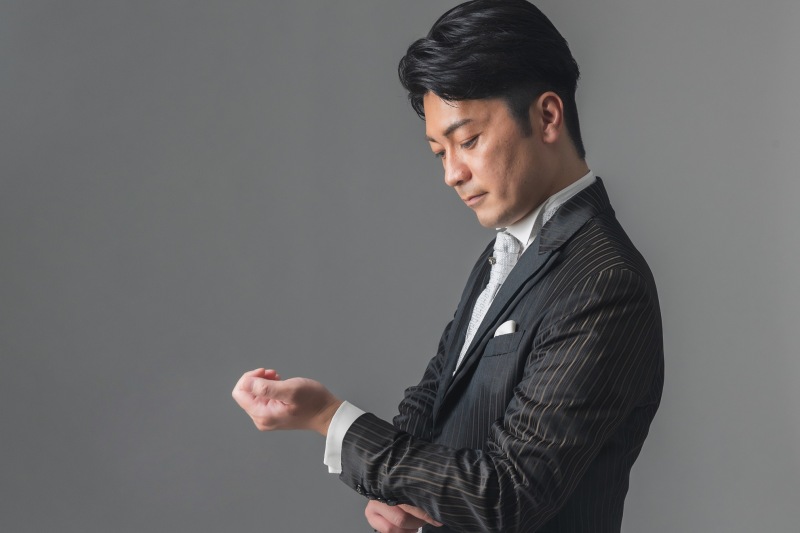 新郎様のソロショット