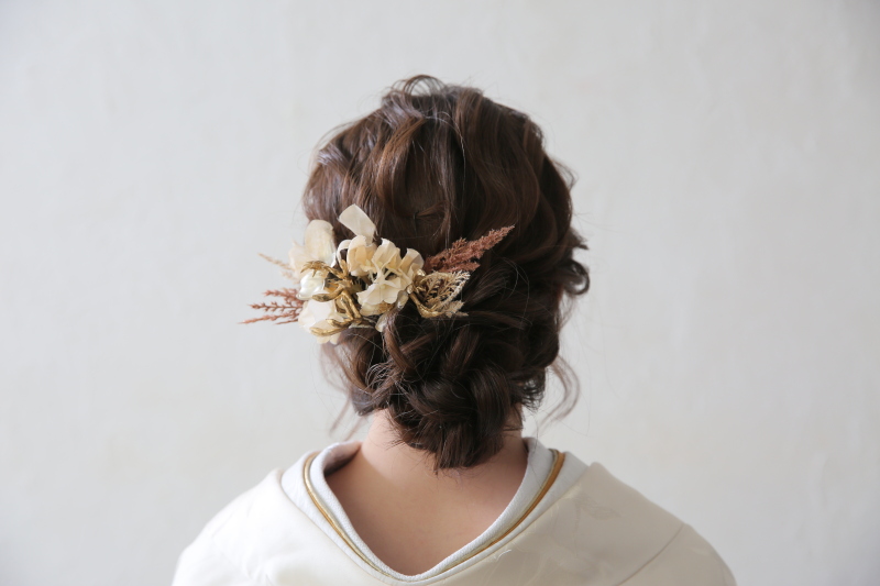 髪型もバッチリ!