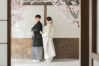 清らかな白無垢で♪