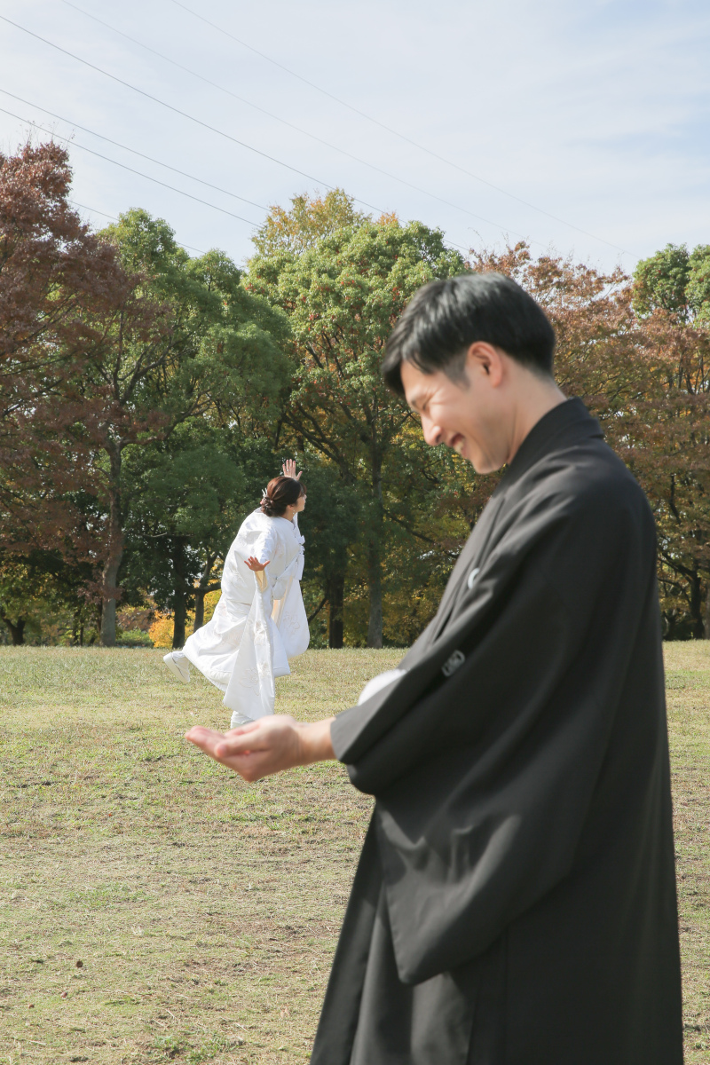 手乗り新婦さん