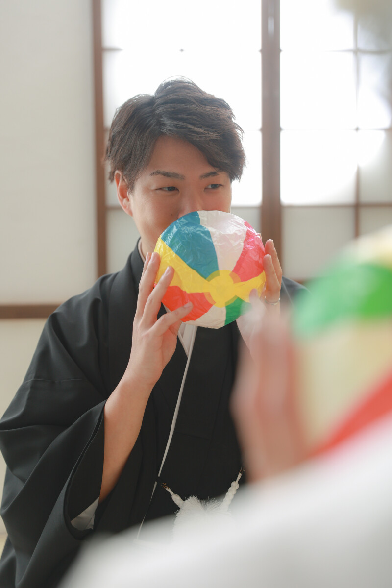 新郎様のソロショット