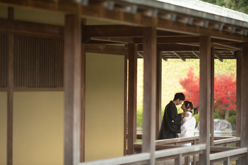 見つめ合うお二人をこっそり撮影♪