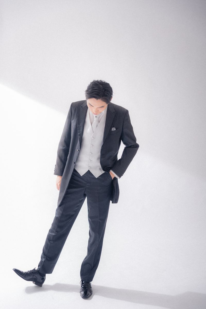 カジュアルなソロショット