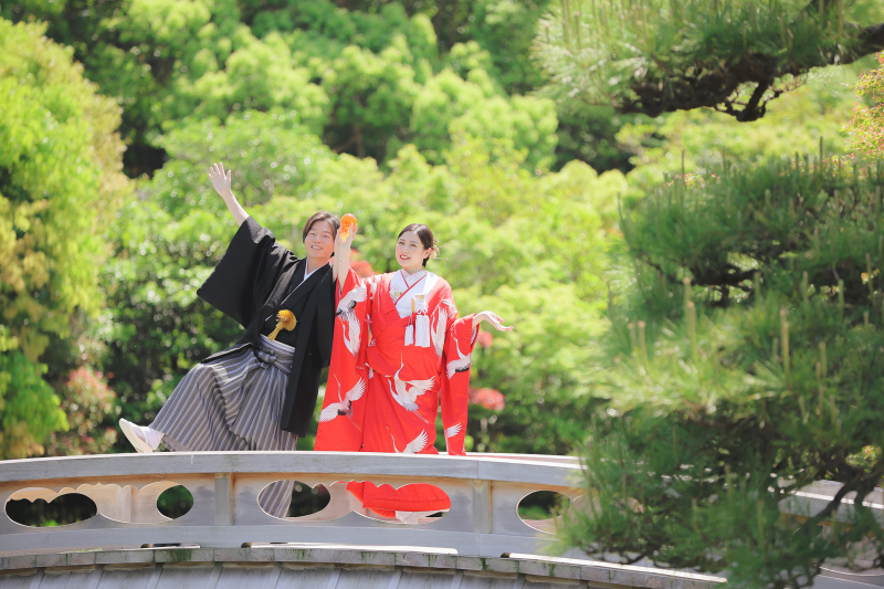 おふざけポーズ!