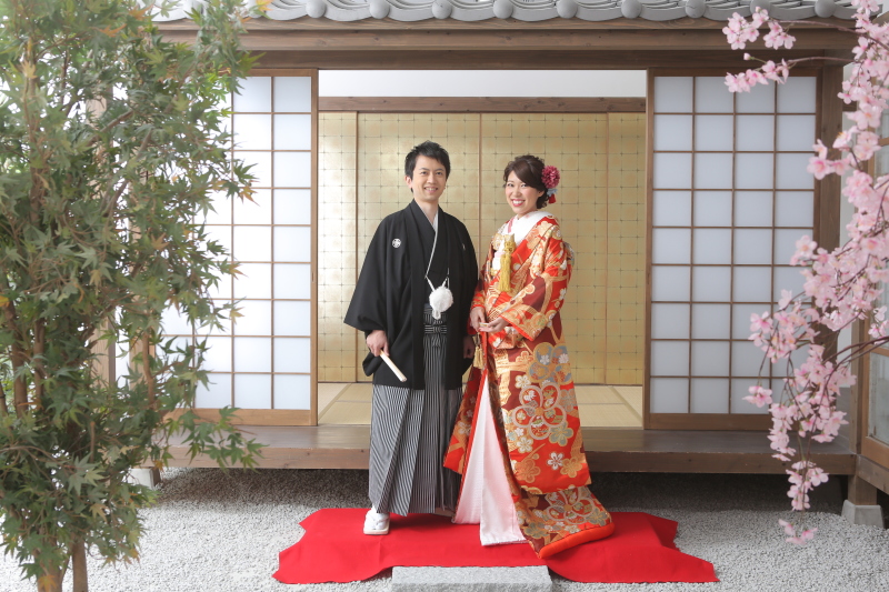 和装でも撮影♪