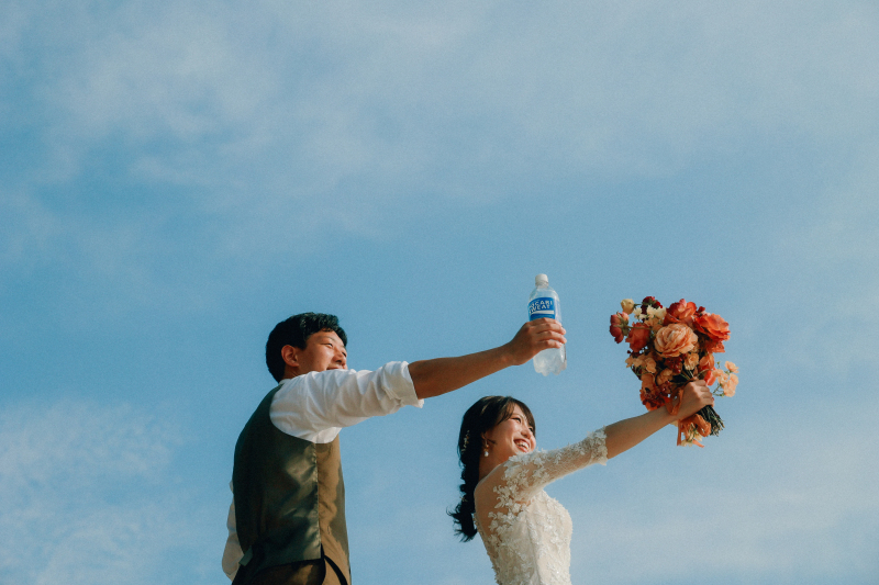 晴天の中で・・・!