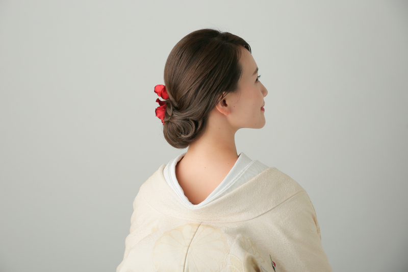 和装ヘアメイク♪