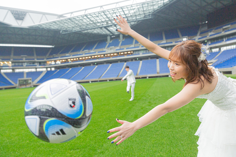 お返しの、、シュート!