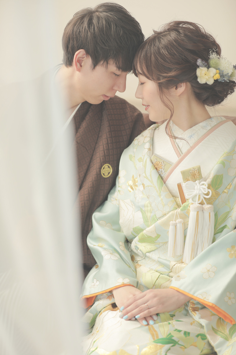 おでことおでこをこっつんこ(^^)