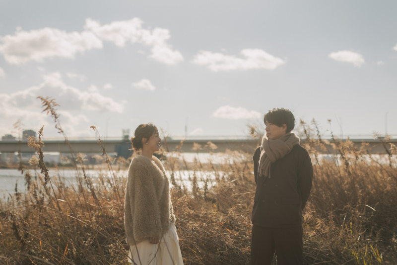 広がる青空のしたで