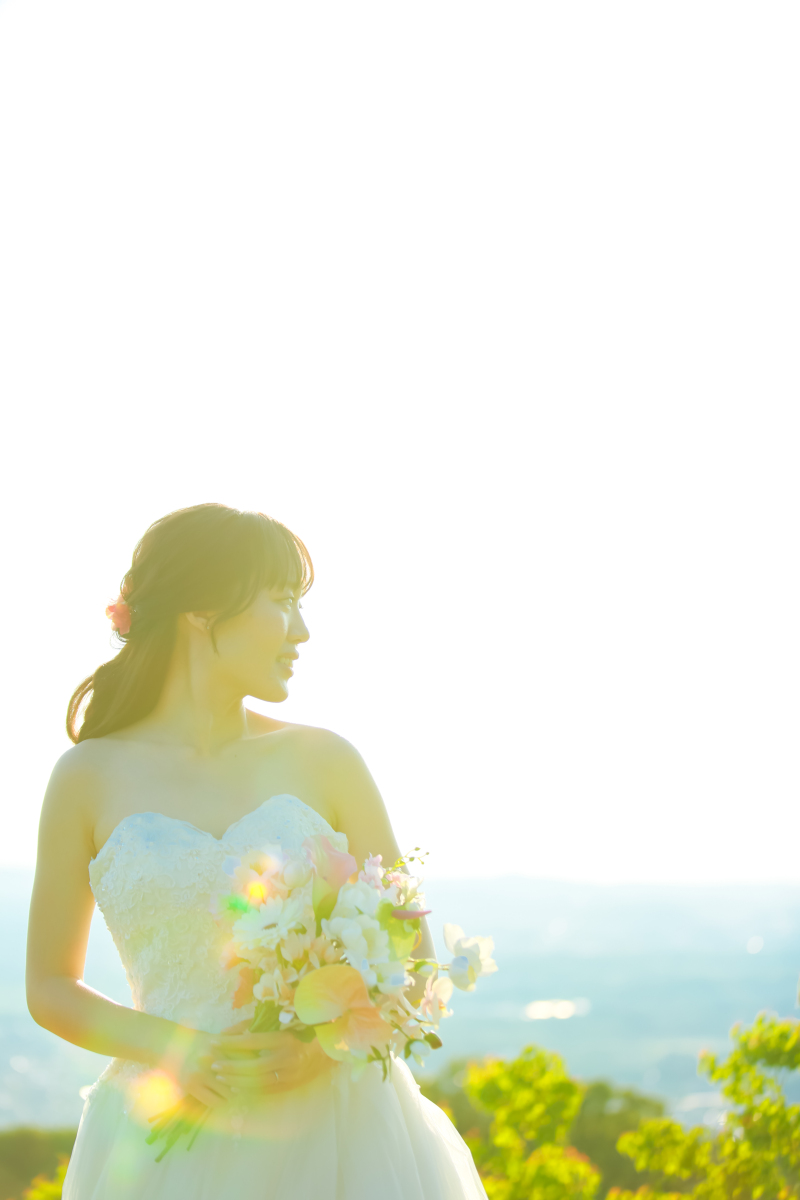 ご新婦様ソロ写真です。