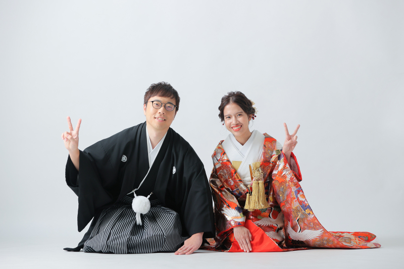 和装にチェンジ!