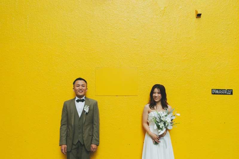 ポップな背景で