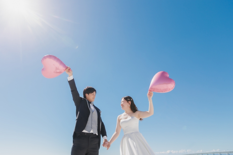 快晴のマーブルビーチ!