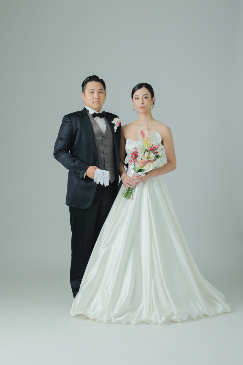 お二人の立ち姿