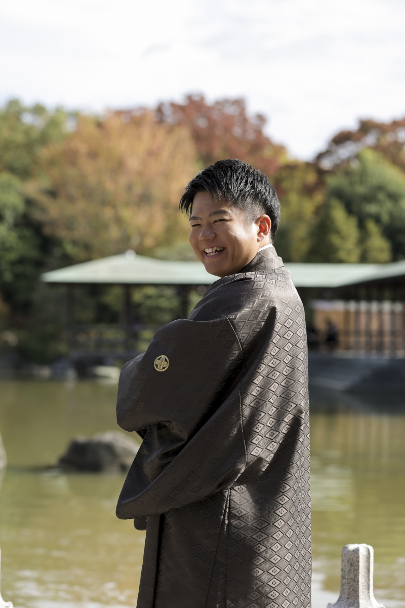 新郎様のソロショット！