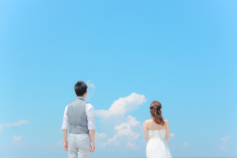 夏の空と一緒に