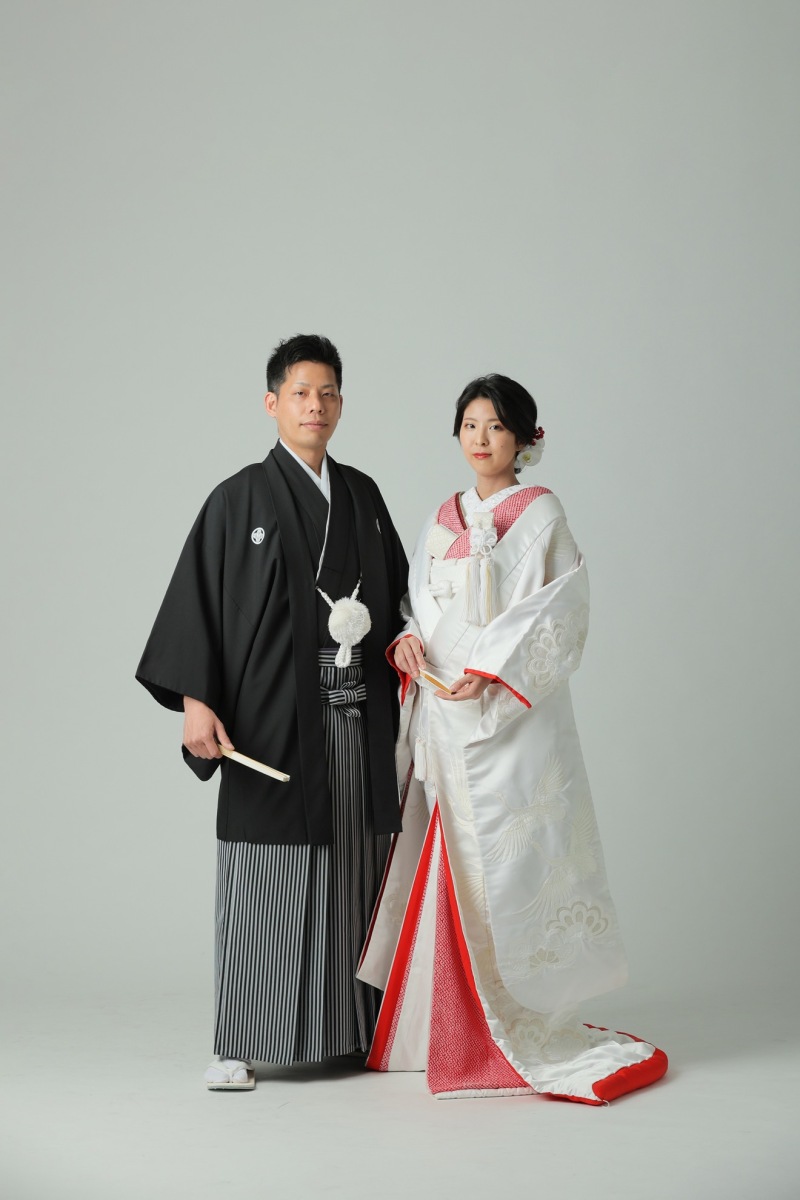 お色直しをして和装に