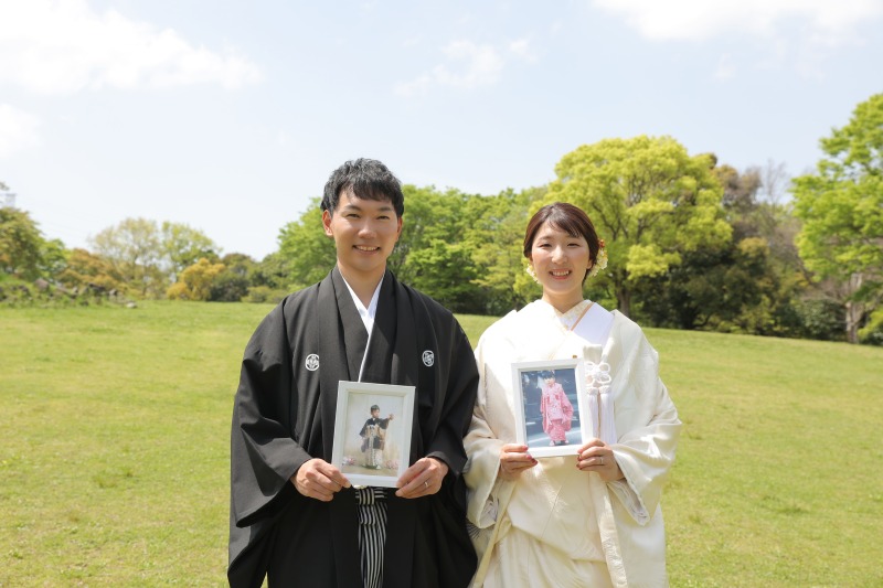 幼少期の写真で!