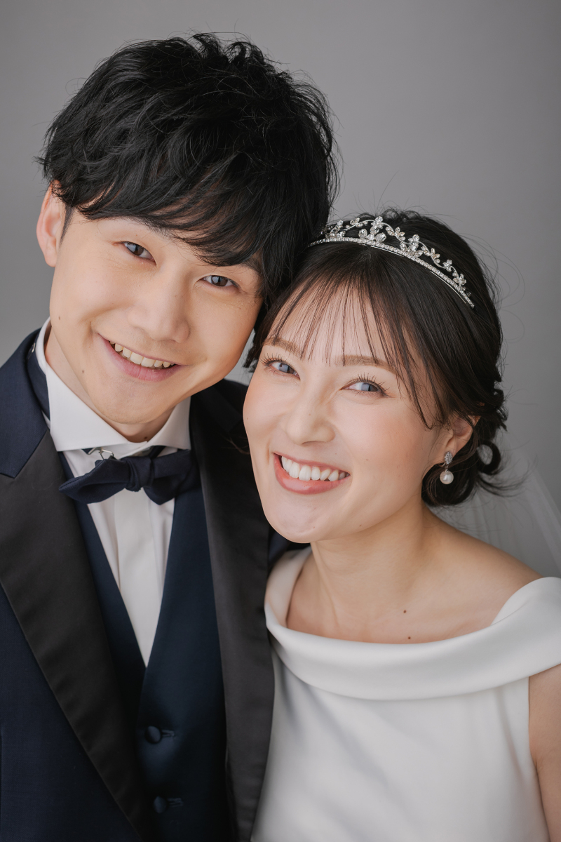 笑顔いっぱいのウェディングフォト