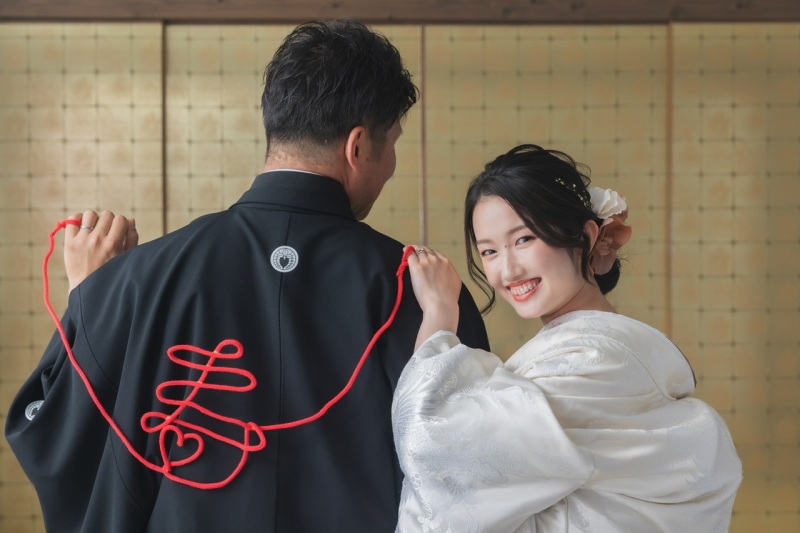 手作りアイテムで撮影!