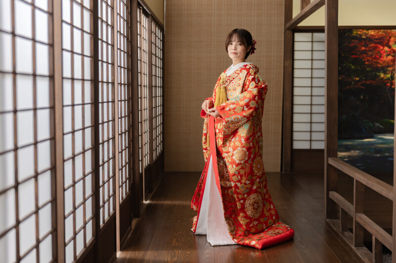 新婦様のソロショット