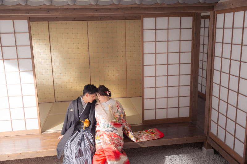 和装撮影スタート