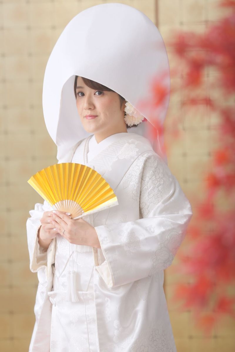 綿帽子をかぶって♪