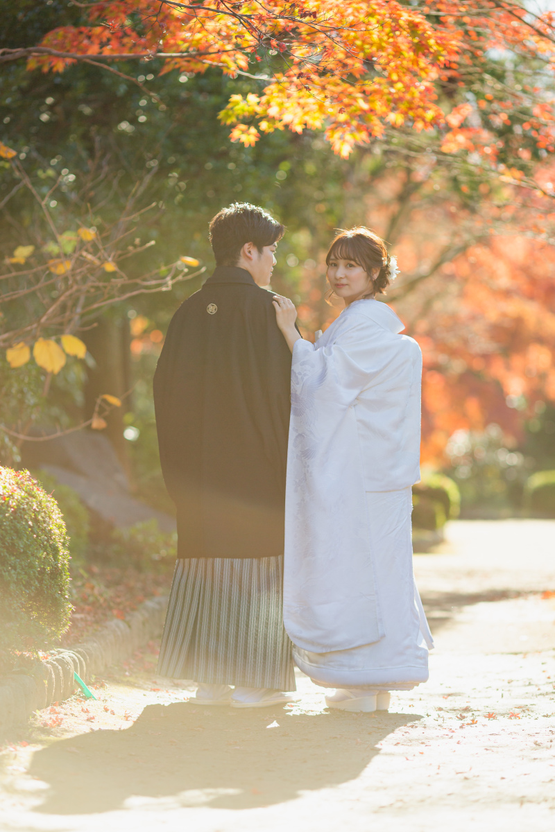 優しく寄り添うおふたり