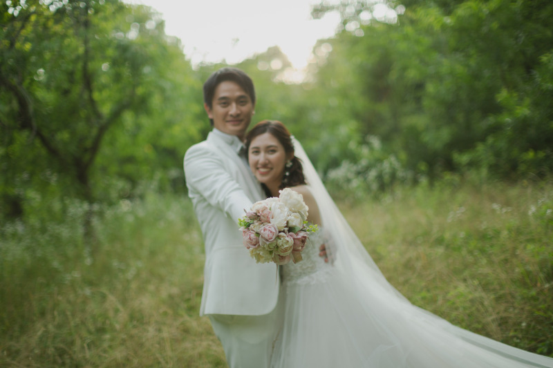 ブーケを使って!