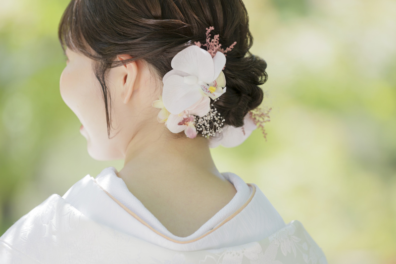 ヘアスタイルも♡