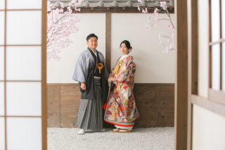 和装庭園撮影