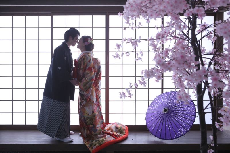 鼻先をくっつけて♪