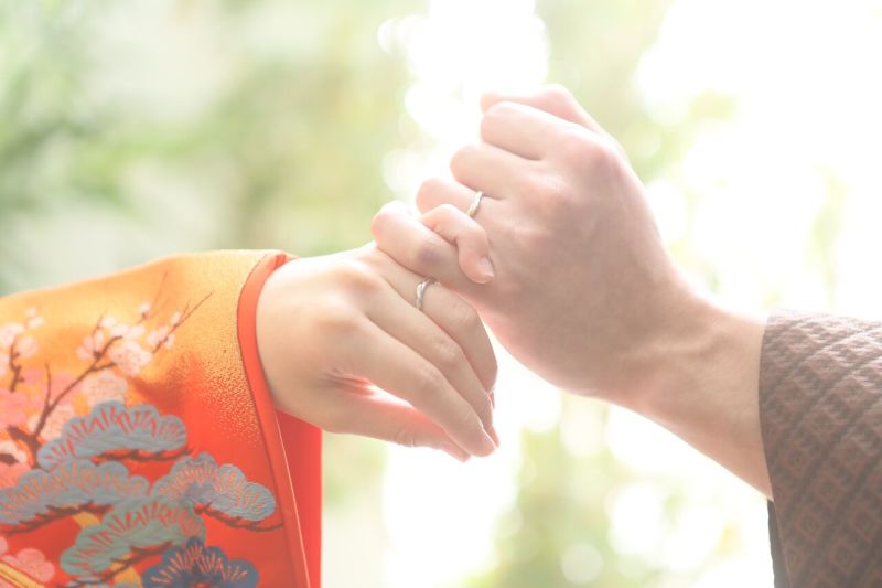 大切な指輪もしっかり撮影！