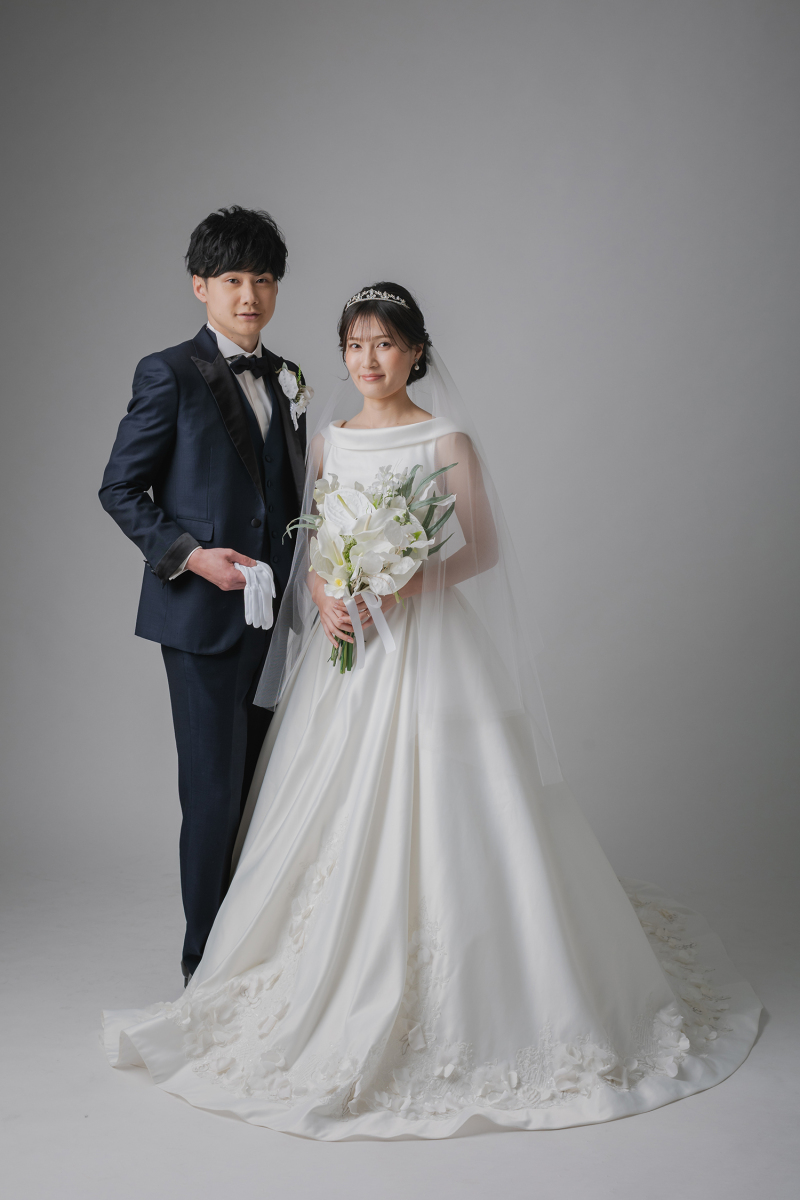 クラシカルなウェディングフォトを