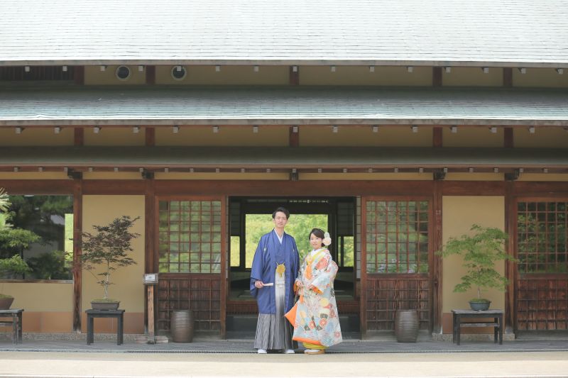 美しい日本庭園がある大仙公園で撮影！