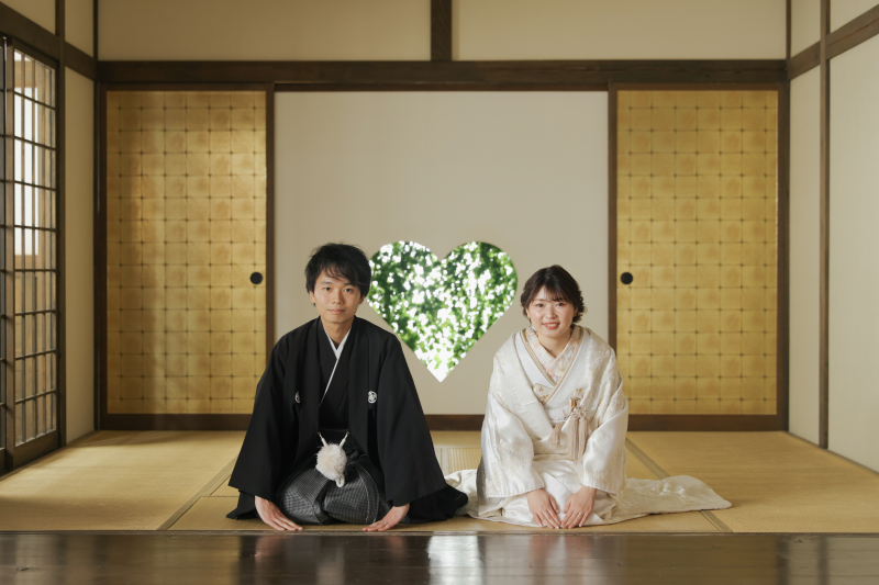 お辞儀のポーズ