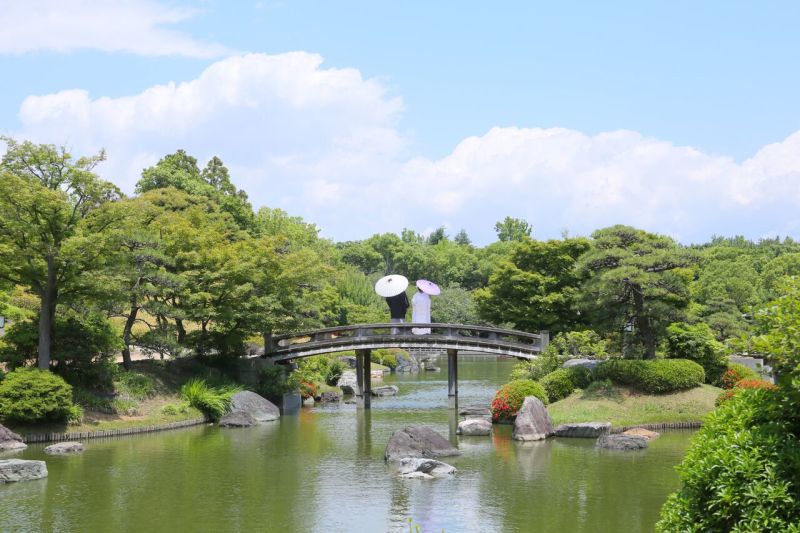 大仙公園！晴天！
