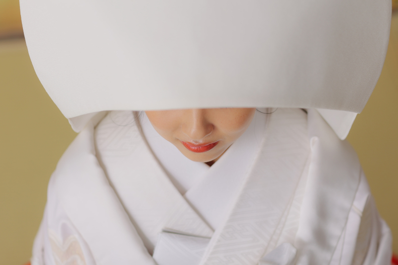 綿帽子ショット 