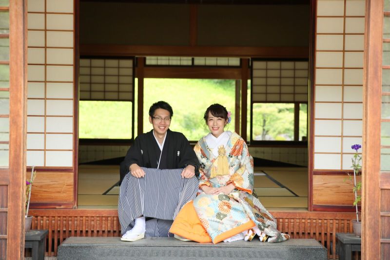 趣のある和室で1枚☆