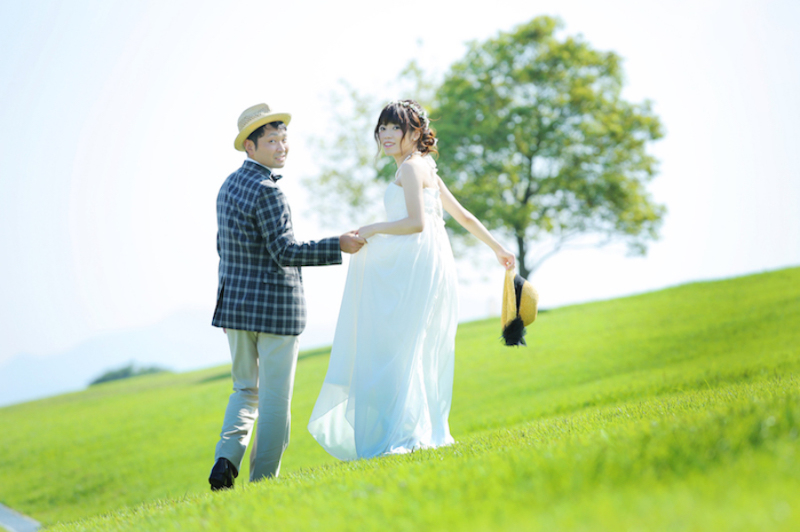 麦わらを片手に〜