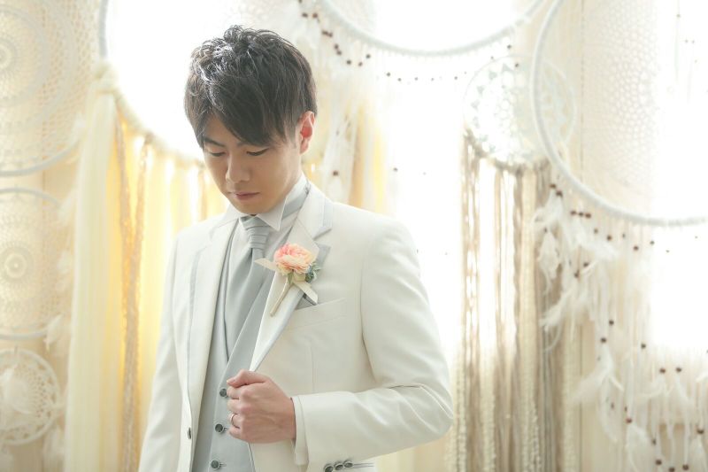 新郎様の男前ショット！