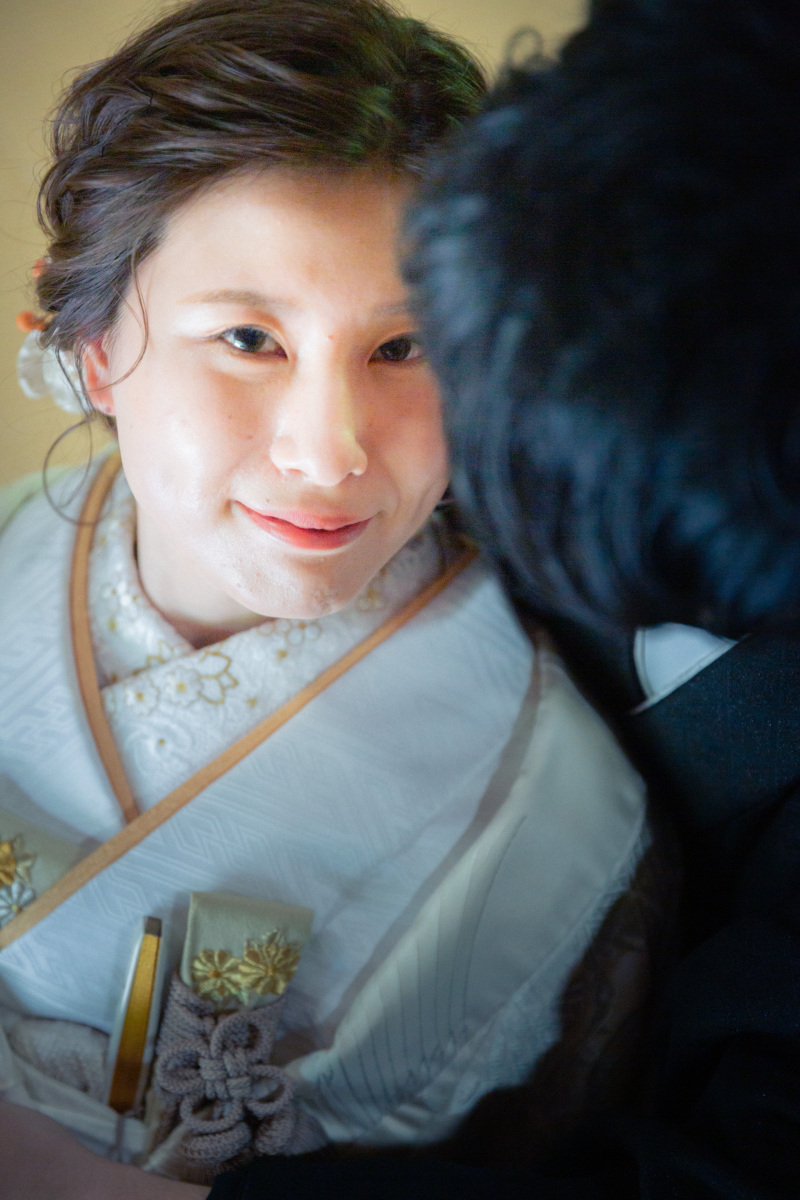 新郎様越しに、、