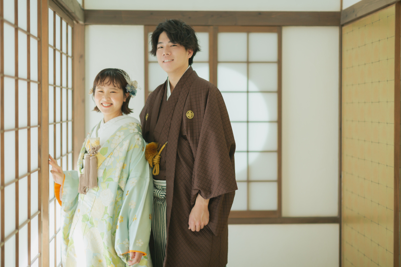 新郎新婦のコーディネートも重要